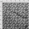 thumbnail image 3 of oneOone Tissu Polyester Spandex Gris Floral Rétro pour Couture Tissu Imprimé au Mètre 56 Pouces de Large, 3 of 5