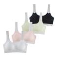 thumbnail image 2 of LYMAYTER Girls Training Bras Teen Breathable Pads Sports Bras Comfortable for 12-15Y Active Teens, 2 of 7
