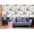 thumbnail image 4 of MuralsPrint Peonies Floral Removable Wallpaper - 10'ft H x 24''inch W, 4 of 5