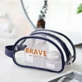 thumbnail image 2 of S-423 Navy Waterproof Swim Bag For Holiday Memories With Clear Material And Versatile Storage For Multiple Items, 2 of 6