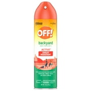 OFF! Backyard Active Sweat Resistant 15% Deet Insect Repellent III Aerosol, 9 oz