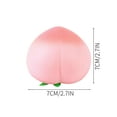 thumbnail image 5 of Peach Shaped Squeeze Stress Balls, Soft Fruit Stress Relief Toys, Slow Rebound Elastic Fidget Balls, Portable Relaxing Toys for Adults, 5 of 7