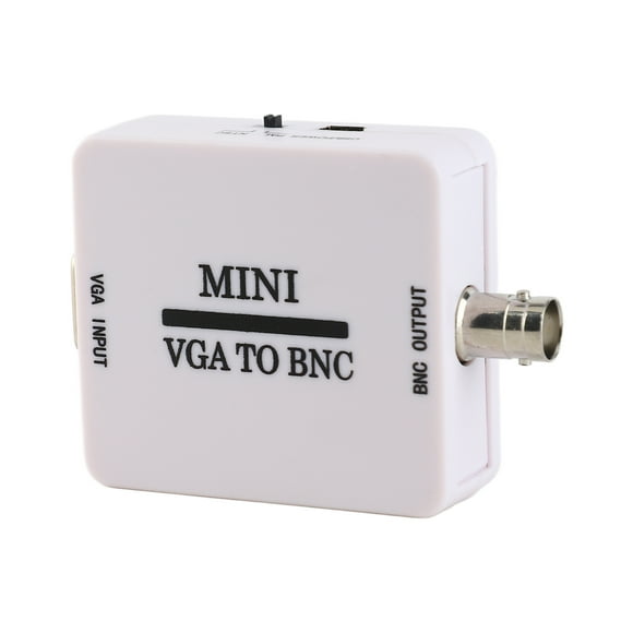Vga VGA to BNC Video Converter Box VGA to BNC Adapter Converter Digital Switcher Box for HDTV Monitor