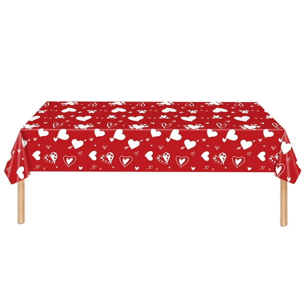 Manteles, manteles para mesa de picnic, manteles para el Día de San Valentín con escena de propuesta, diseño de cortina, fondo de tela, decoración, mantel.