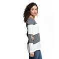 thumbnail image 3 of Shirin Stripe Long Slv Tunic, 3 of 3