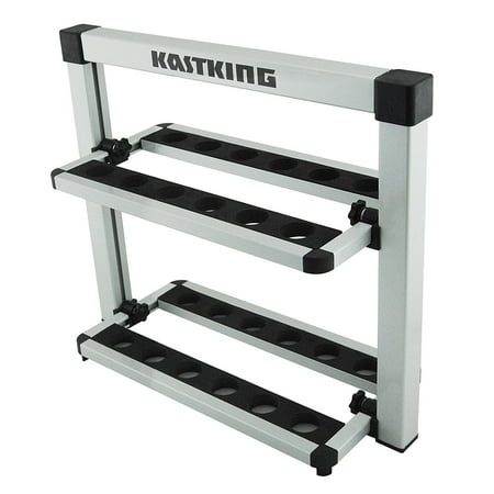 kastking rack 'em up fishing rod holder portable aluminum