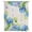 RoyalBlue Beige, variant on Blue Hydrangea Floral Sheer Curtains 45 Inches Long, Spring Butterfly Flower Light Filering Curtains, Breathable Simi Curtain Privacy Drapes for Kitchen Bathroom Lightweight Small Window Treatment