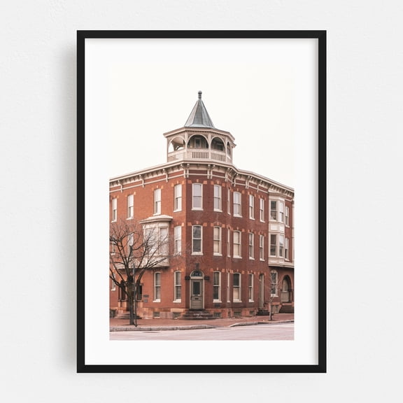 Harrisburg Architectural 03 - Harrisburg Pennsylvania Photography Black Framed Wall Art Print 12 x 18 inches