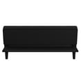 thumbnail image 6 of Serta Laurel Tufted Convertible Sleeper in Black Fabric Upholstery, 6 of 13