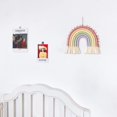 thumbnail image 4 of Colgante de pared del arco iris, decoración del arco iris, colgante de la pared del arco iris de Macrame, decoración de la guardería del bebé del arco iris, decoración de la pared de la guar, 4 of 5