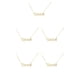 thumbnail image 1 of Jumpingount Doce signos del zodiaco encanto constelaciones collar del zodiaco DIY creativo elegante cómodo con tarjeta de exhibición colgante Tauro oro oro tauro 5piezas Jumpingount CBP222096, 1 of 5
