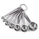thumbnail image 1 of Juego de 7 cucharas medidoras U-Taste de acero inoxidable 18/8, 1 of 8
