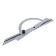 thumbnail image 4 of Measuring Ruler Tool Stainless Steel Protractor Angle Gauge 150x300mm, 4 of 7