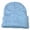 Light Blue, variant on OOOUM Solid Classic Beanies For Women Men Comfortable Warm Soft Knit Hats Adjustable Stretchys Winter Hats Black