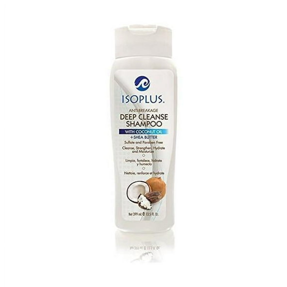Isoplus Deep Cleanse Shampoo With Coconut Oil 13.5 Oz.,Pack of 3