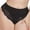 Black, variant on Panties for Women Silky Lace Sexy Triangle Breathable Plus Size Comfortable Lace Panties Soft Stretch Underwear