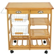 Kitchen Furniture Portable Kitchen Carts Walmart Com