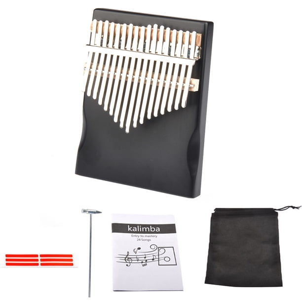 Instrumento Musical Kalimba 17 Keys Pine Wood Thumb Finger Piano SANZA MBIRA CON ESCAPADOR