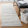 thumbnail image 2 of SAFAVIEH Metro Bridget Abstract Runner Rug, Grey/Ivory, 2'3" x 10', 2 of 8