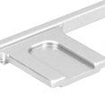 thumbnail image 3 of Camera Hot Shoe Thumbs Grips Aluminum Alloy Thumbs Rest Handle for Ricoh GR2/Fujifilm X70Silver, 3 of 4