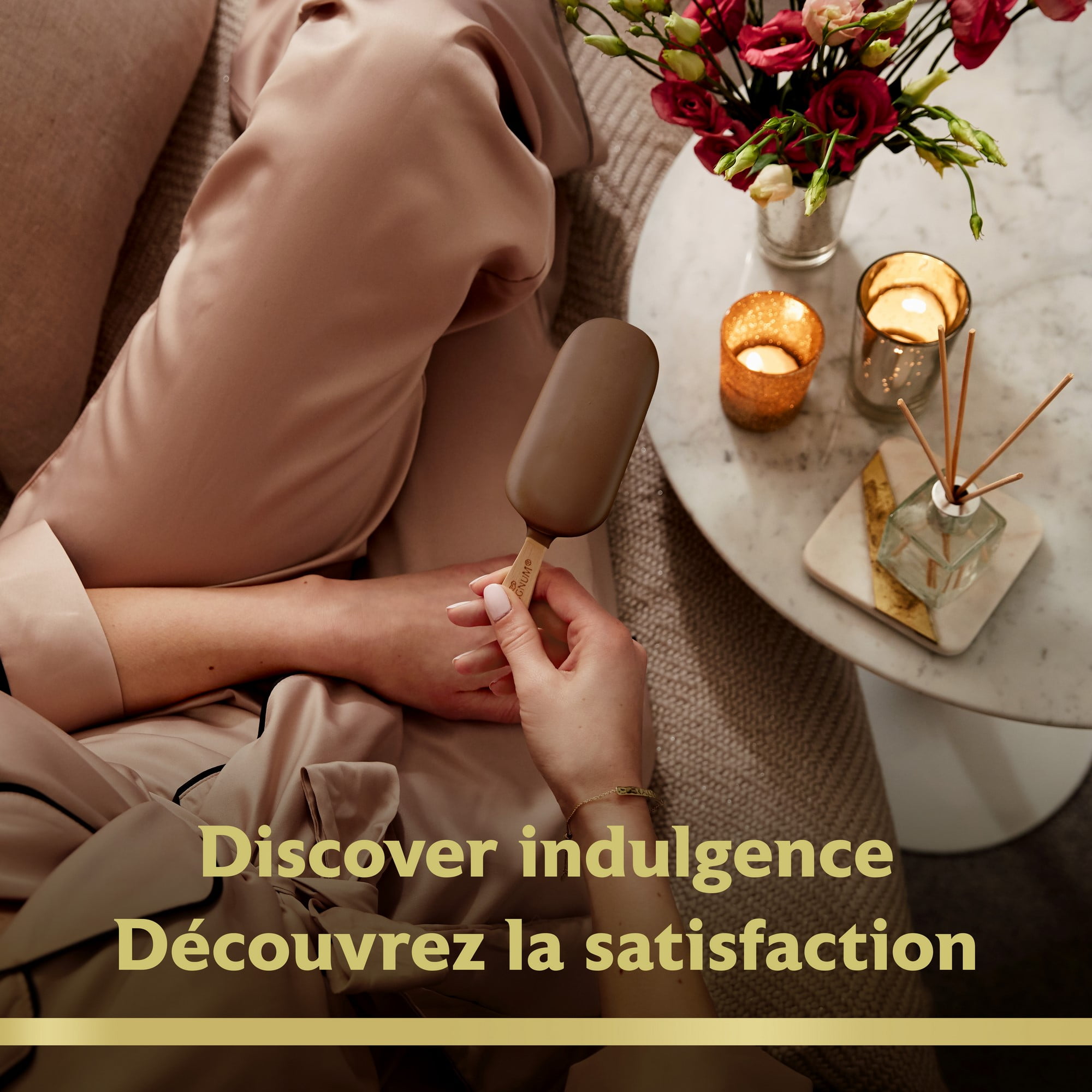 Magnum Double Caramel Ice Cream Bar, 3 x 90 ml