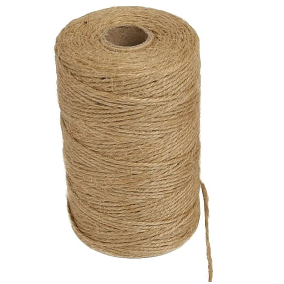 1 Roll of Jute Twine for Crafts and Garden Use Heavy Duty Natural Twine