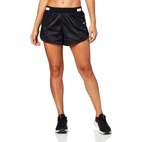 Nike Women's Tempo Lux Running Shorts Black, Medium