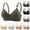Army Green, variant on Wireless Bras for Women Plus Size Push Up Bras Lift-Up Support Comfort Adjustable Straps Everyday Bra (Army Green,US(34))