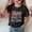 Black, variant on Girls Casual Short Sleeve Letter Print T-Shirt Comfortable Round Neck Tee for Everyday Wear Short Sleeve Shirt for Girls Tees Kids Tshirts Clothes Summer Tops T-Shirt