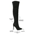 thumbnail image 2 of Brinley Co. Womens Tru Comfort Foam™ Extra Wide Calf Over The Knee Boot, 2 of 7