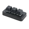 thumbnail image 3 of Teclado 3 Teclas Teclado RGB Retroiluminación USB 2.4g Inalámbrico Tres Botones Tres Modos Mini Programación Teclado Mecánico, 3 of 7