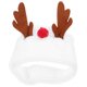 thumbnail image 1 of KAKOWELY 1 pieza de adorable sombrero para mascota, disfraz de cachorro y gato, decoración navideña para la cabeza, adorable sombrero para mascota., 1 of 5
