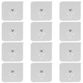thumbnail image 1 of EeaseCA 12PCS Invisible Traceless Screw Stickers Punch Free Wall Picture Hook Drywall Picture Hanging Kit for Picture Photo Frame Hanging (Exposed 6mm), 1 of 9