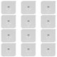 thumbnail image 1 of 12 pegatinas invisibles sin dejar rastro para tornillos, sin perforaciones, para colgar cuadros en yeso (6 mm expuestos), 1 of 6