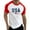 Z1-Red, variant on Beshee Shirts for Men, Mens Spring Summer Casual Sports Color Block Raglan Sleeves Round Neck T Shirt Mens Shirts Army Green L