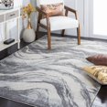 thumbnail image 2 of SAFAVIEH Tulum Quinten Abstract Area Rug, 9' x 12', Ivory/Grey, 2 of 7