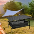 thumbnail image 4 of koolsoo Table de Camping Pliante avec Sac de Transport Table en Aluminium avec Grand Rangement, 4 of 9