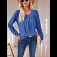 thumbnail image 2 of Túnica de Larga para Mujer, Color Azul Elegante, Talla L, 2 of 9