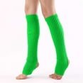 thumbnail image 6 of ZJXFGS Girls Leg Warmer Long Leg Warmer Womens Ribbed Knit Dance Sports Leg Warmer Fuzzy Leg Warmers Green One Size, 6 of 6