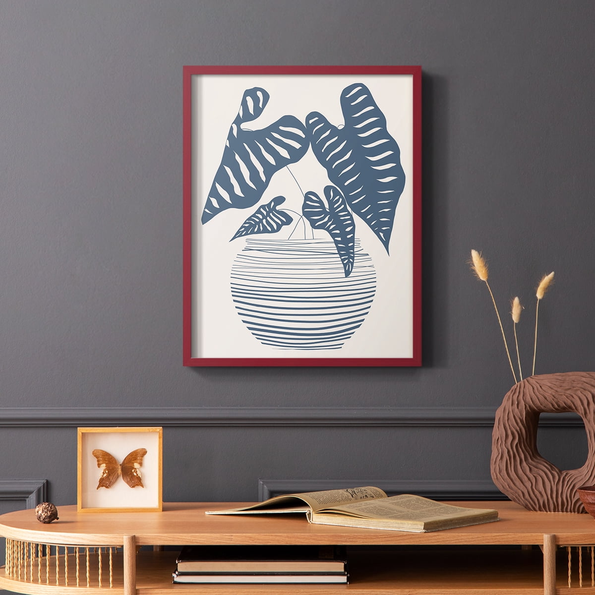 Wired in Monochrome I Framed Print - Solid Wood in Single Picture Frame Solid Wood 2 Framed Print