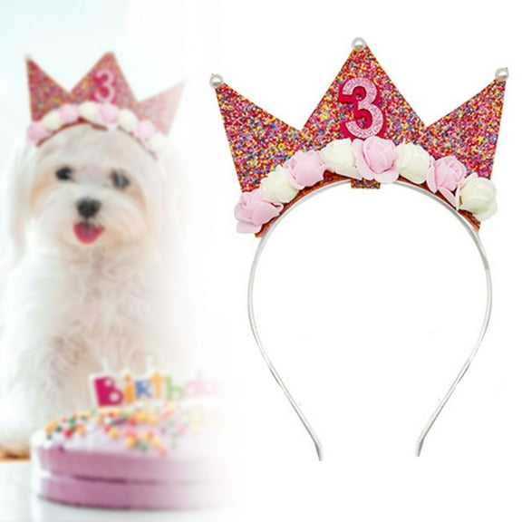 Clearance Event & Party under $5,Birthday Girl Headband Birthday Crown Headbands For Toddlers Girls Birthday Crown Glitter Birthday Girl