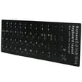 thumbnail image 3 of Key Board Decal, Dustproof Black Background Keyboard Sticker Waterproof Korean  for Desktop for 10-17in Laptop for Notebook, 3 of 7