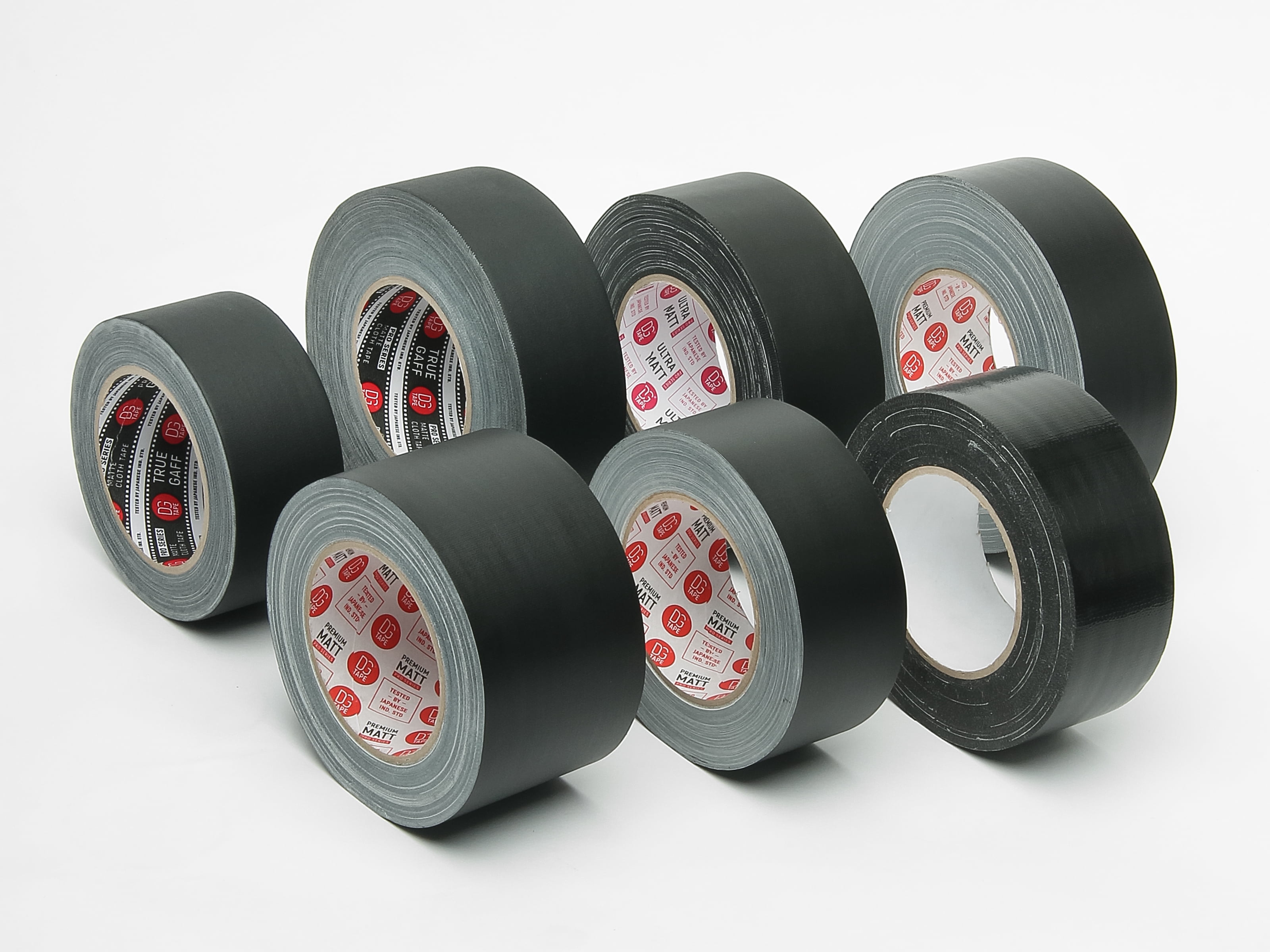 2in X 30ya - BLACK Gaffer Tape | @trueGAFF 120MESH