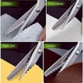 thumbnail image 5 of Professional Fabric Sewing Tool for Precise Cuts Green 24cm Pinking Scissors, 5 of 5