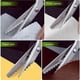 thumbnail image 5 of Herramienta de costura de tela profesional para cortes precisos Tijeras dentadas verdes de 24 cm, 5 of 5