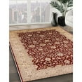 thumbnail image 2 of Ahgly Company Indoor Rectangle Mid-Century Modern Red Oriental Area Rugs, 5' x 8', 2 of 6