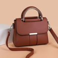 thumbnail image 3 of Leather Black Fashion Messenger Shoulder Bag Women'S Handbag, 3 of 5