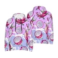 thumbnail image 6 of Bingfone Dragon Fruit Men's Drawstring Hoodie Long Sleeve Pocket Sweatshirts-XX-Large, 6 of 6