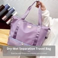 thumbnail image 5 of KIVDIT Travel Duffle Bags Sports Gym Bag Shoulder Weekender Overnight Bag for Women, 5 of 8