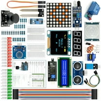 GJX 1 Set Of Arduino Kit UNO R3 Nano V3.0 2560 Mega 328 Project Starter 85pcs/Set Accessories
